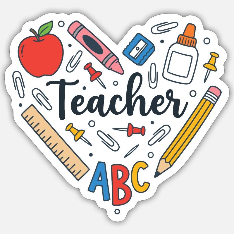 Professor – Professor - Sticker Größe S (10 x 10 cm) - Mattweiß