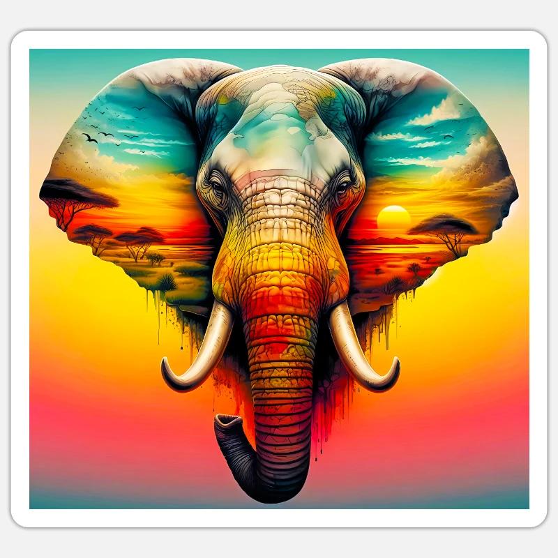 Sticker size S (10 x 10 cm) - 