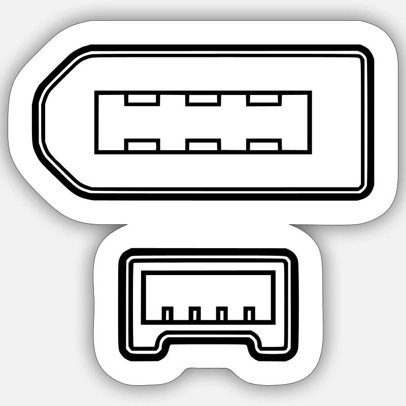 Sticker Größe S (10 x 10 cm) - 