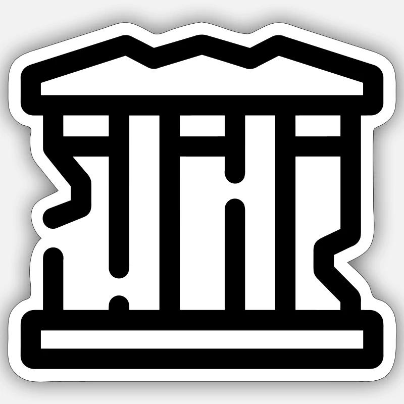 Sticker taille S (10 x 10 cm) - 