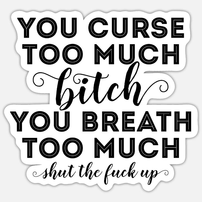 Sticker Größe S (10 x 10 cm) - 