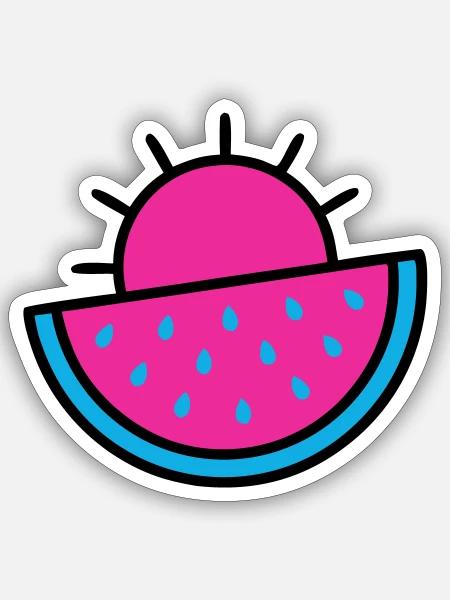  - Sticker size S (10 x 10 cm) - white matte