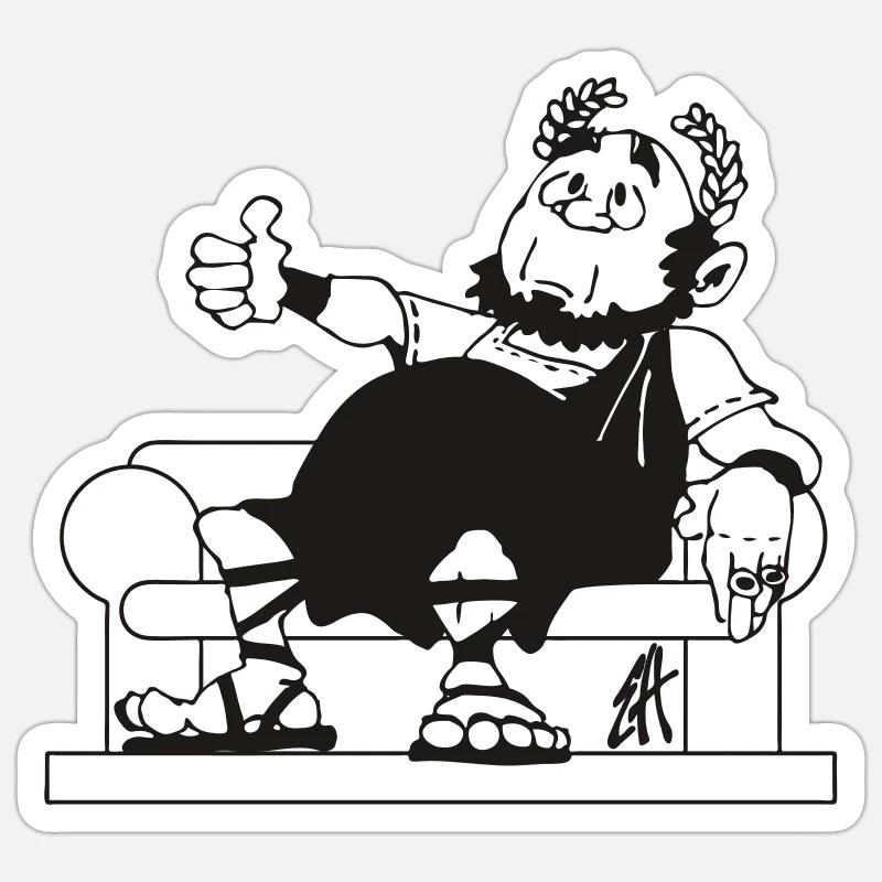 Sticker Größe S (10 x 10 cm) - 