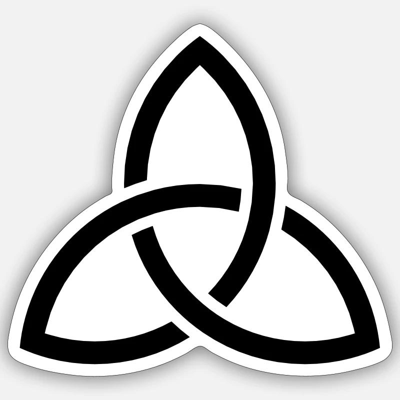 Celtic Knot Sticker size S (10 x 10 cm)
