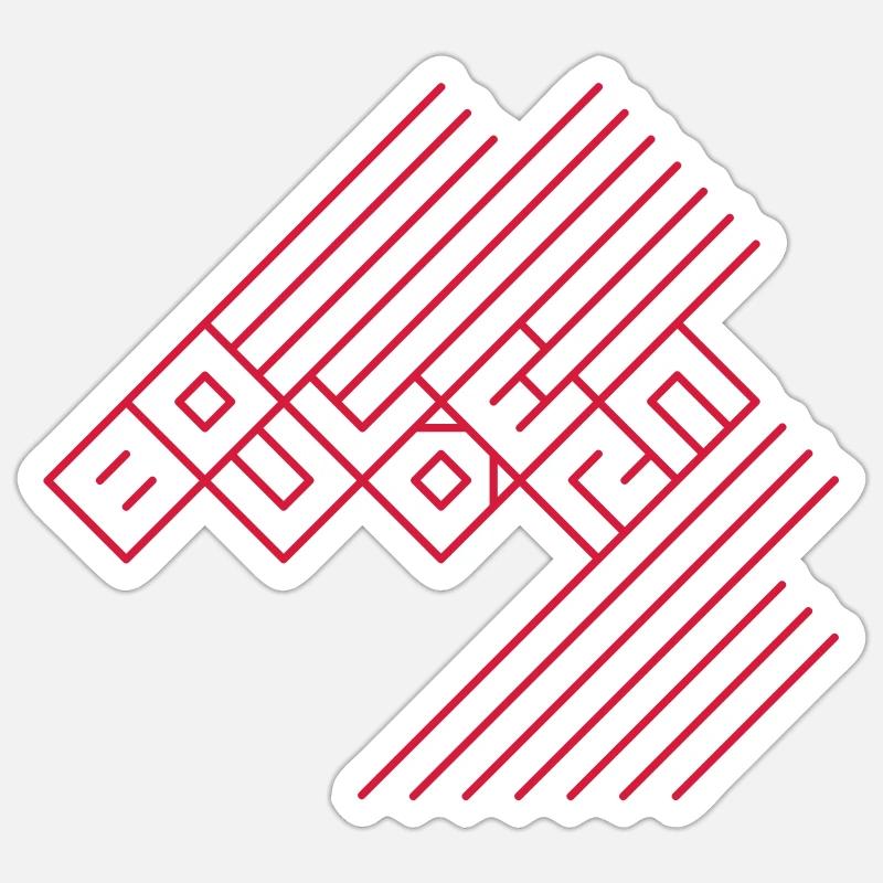 Sticker Größe S (10 x 10 cm) - 