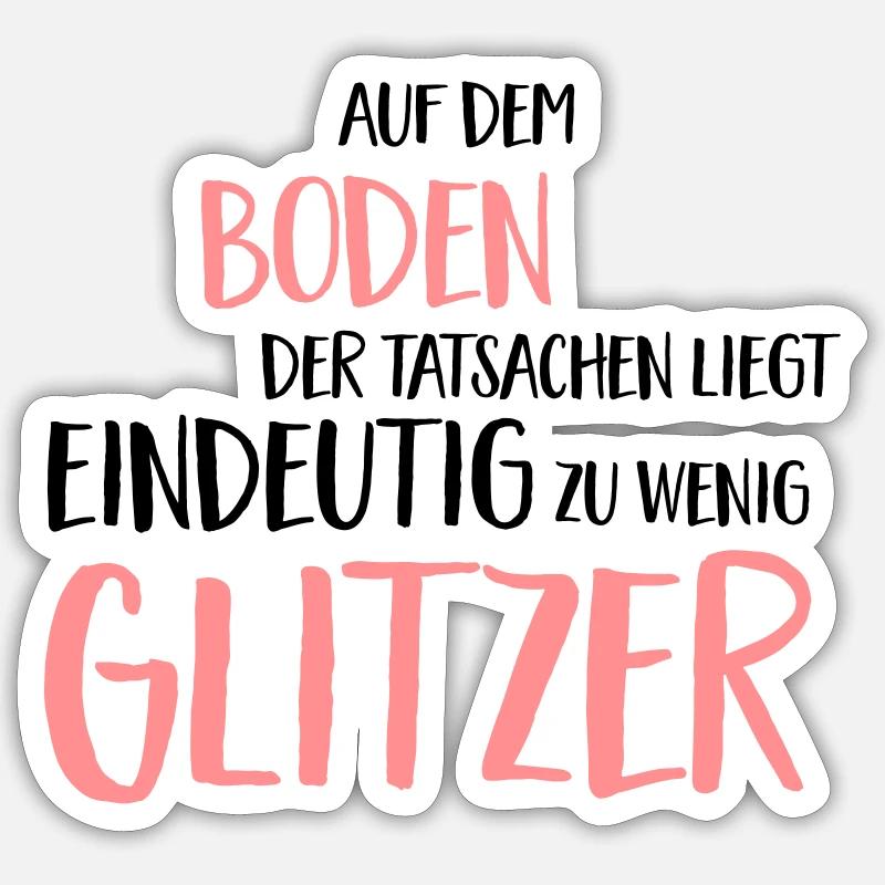 Lustiger Spruch Sticker Größe S (10 x 10 cm)