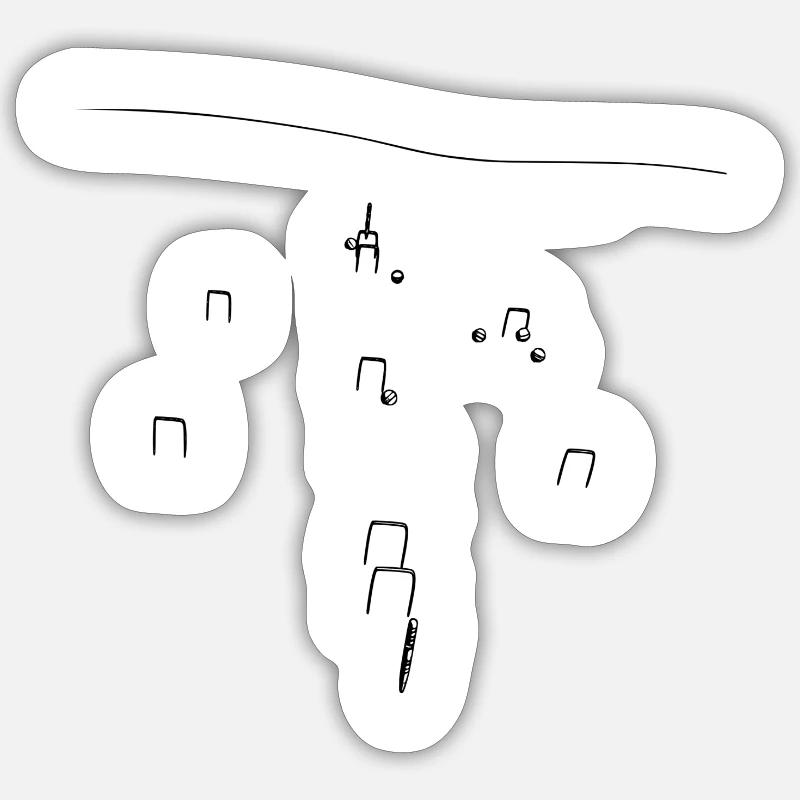 Sticker size S (10 x 10 cm) - 