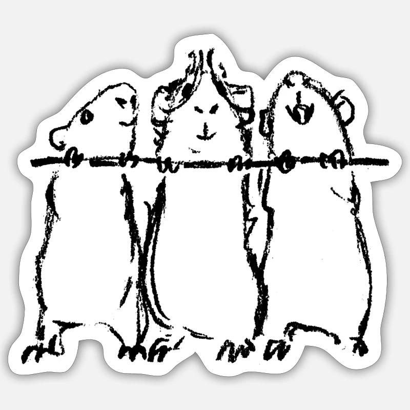 Sticker Größe S (10 x 10 cm) - 