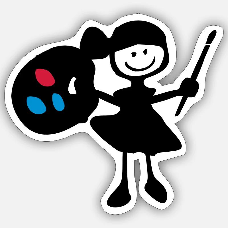 Sticker size S (10 x 10 cm) - 