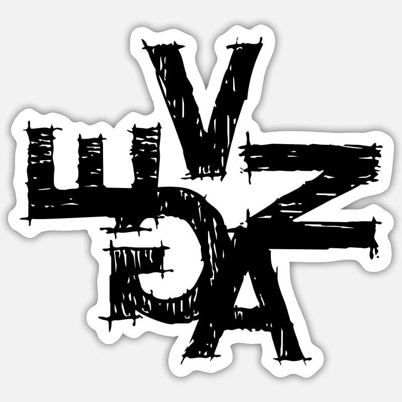 Sticker Größe S (10 x 10 cm) - 