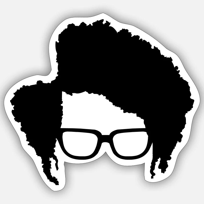 Moss IT-Crowd Sticker size S (10 x 10 cm)