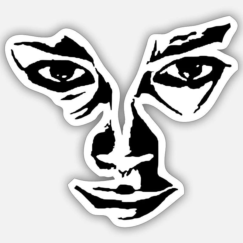 Sticker taille S (10 x 10 cm) - 