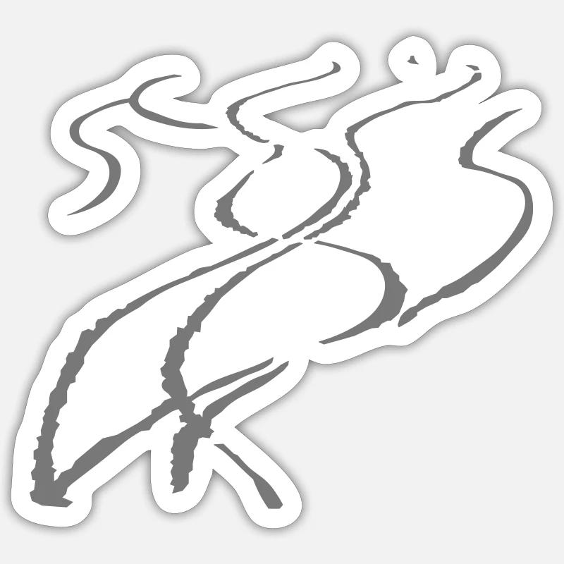 Sticker Größe S (10 x 10 cm) - 