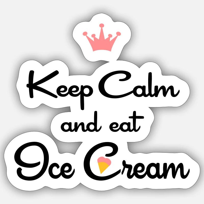 eis Sticker Größe S (10 x 10 cm)