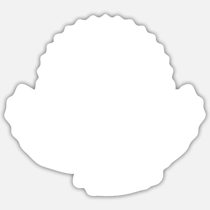 Kazakhstan Eagle steppe eagle line white flag Sticker size S (10 x 10 cm)