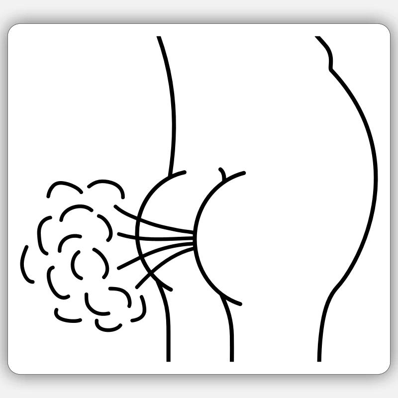 Sticker taille S (10 x 10 cm) - 