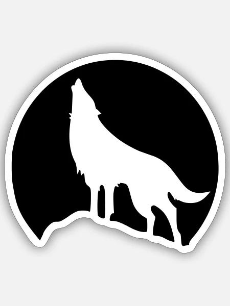  - Sticker Größe S (10 x 10 cm) - Mattweiß