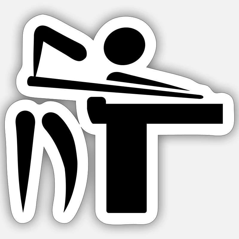 Sticker taille S (10 x 10 cm) - 