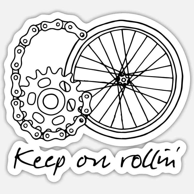 Sticker Größe S (10 x 10 cm) - 