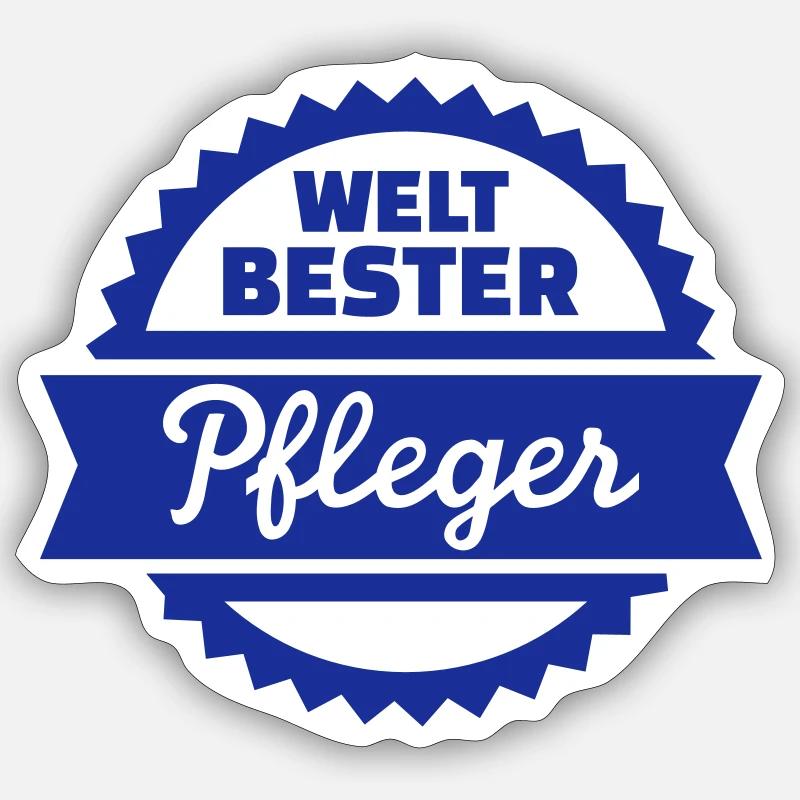 Pfleger Sticker Größe S (10 x 10 cm)