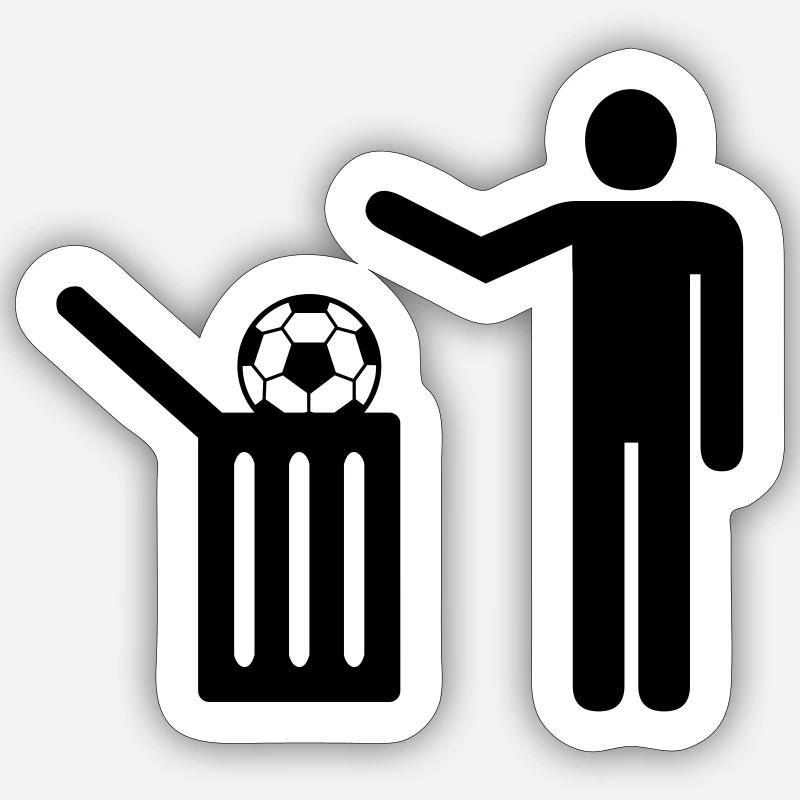 Sticker Größe S (10 x 10 cm) - 