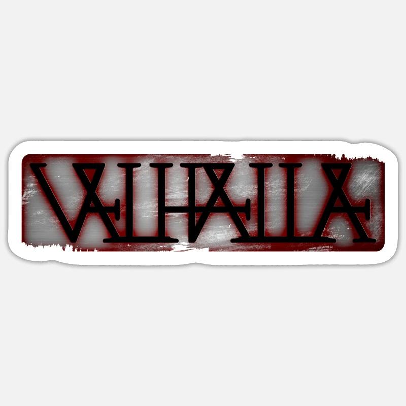Valhalla Sticker size S (10 x 10 cm)