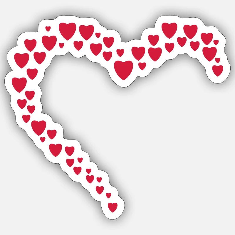heart Sticker size S (10 x 10 cm)