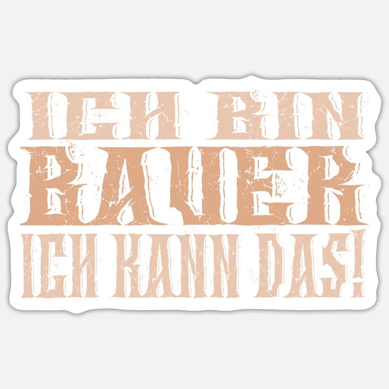 Sticker Größe S (10 x 10 cm) - 