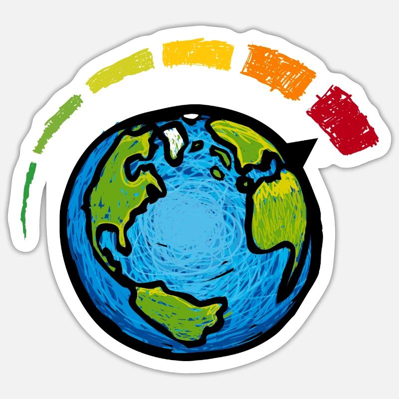 Climate Emergency Sticker size S (10 x 10 cm)