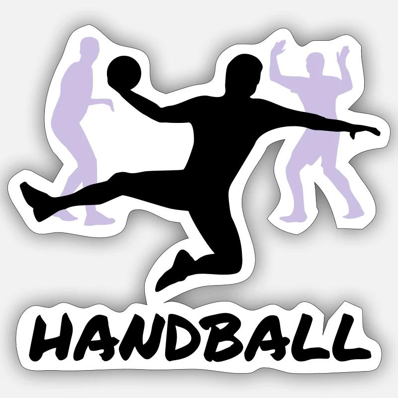 Handball Sticker Größe S (10 x 10 cm)