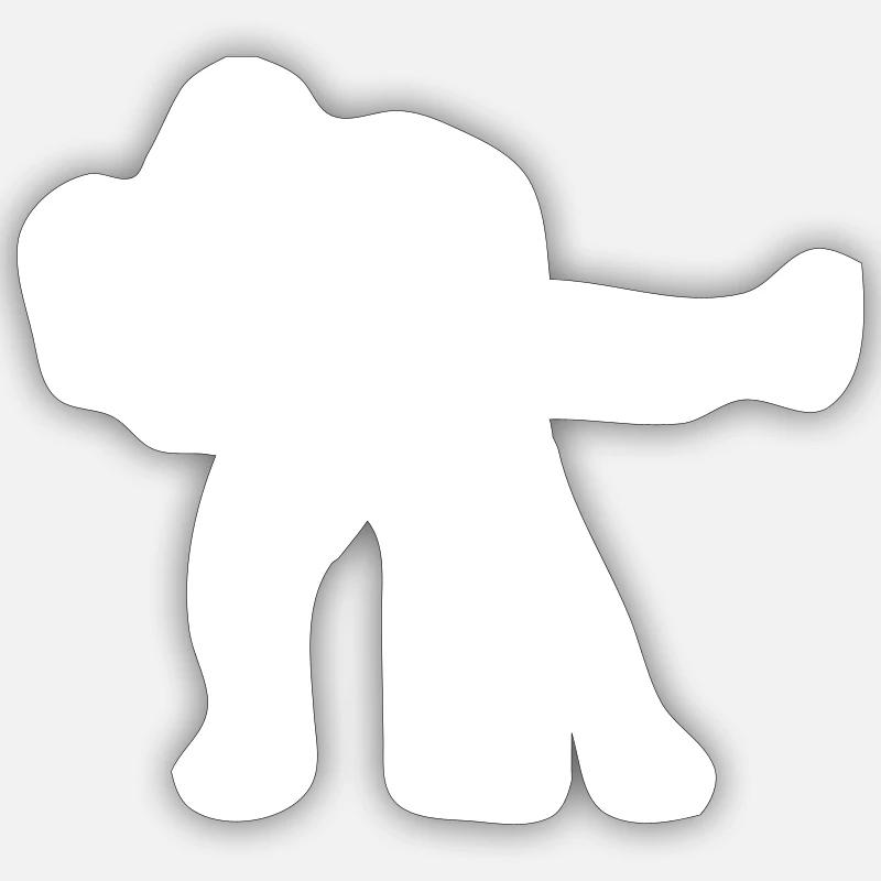 Sticker taille S (10 x 10 cm) - 