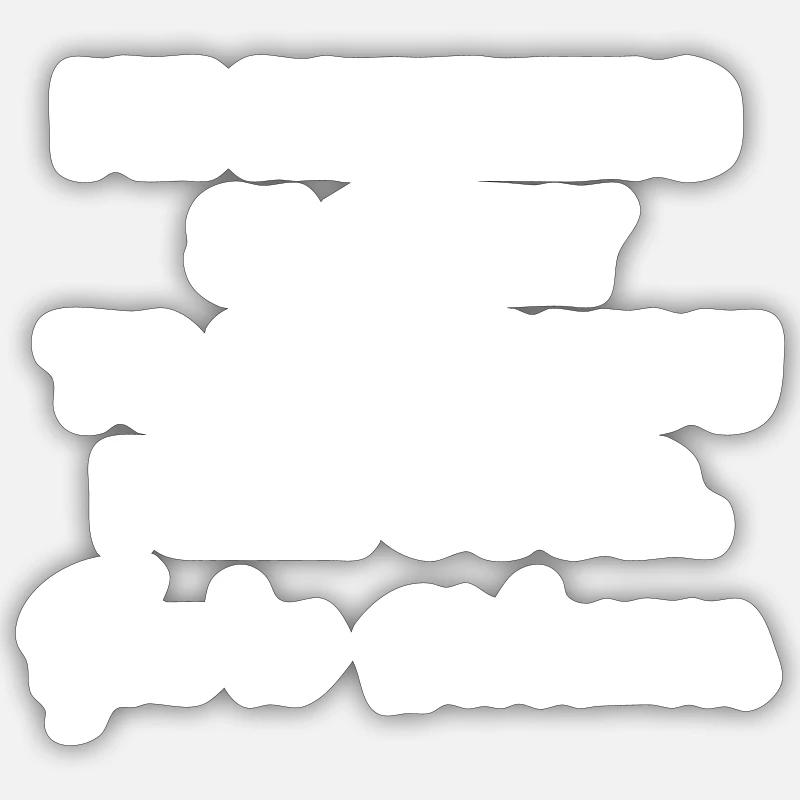 to run Sticker size S (10 x 10 cm)