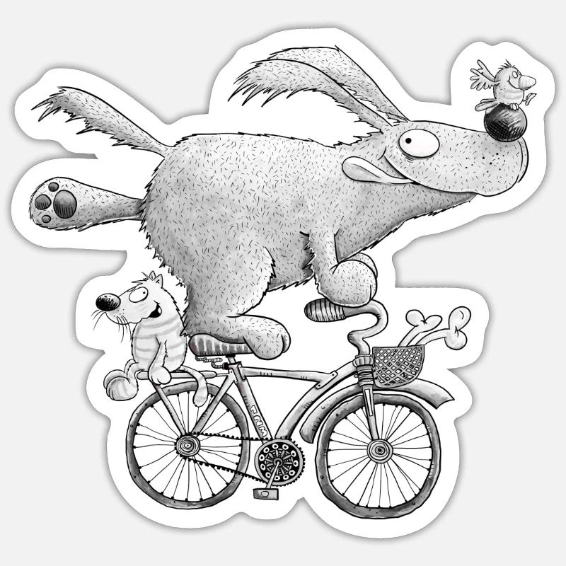 Sticker Größe S (10 x 10 cm) - 