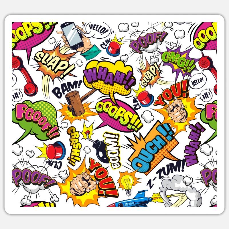 Sticker taille S (10 x 10 cm) - 
