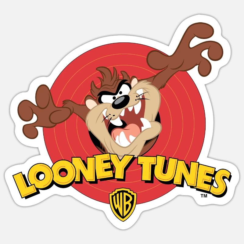 Looney Tunes Tasmanian Devil Sticker size S (10 x 10 cm)