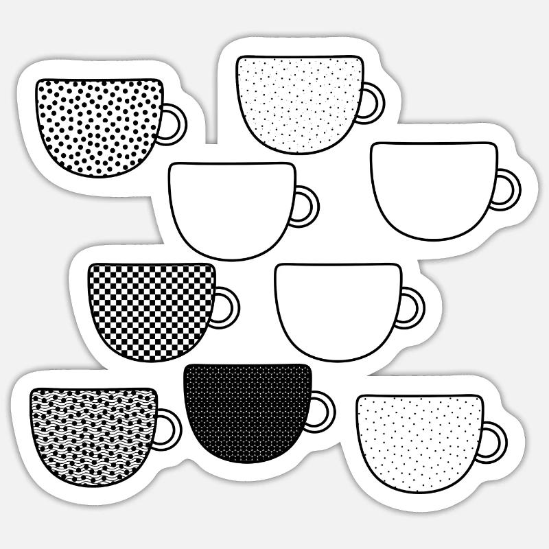 Sticker Größe S (10 x 10 cm) - 