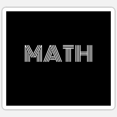 matematica Adesivo