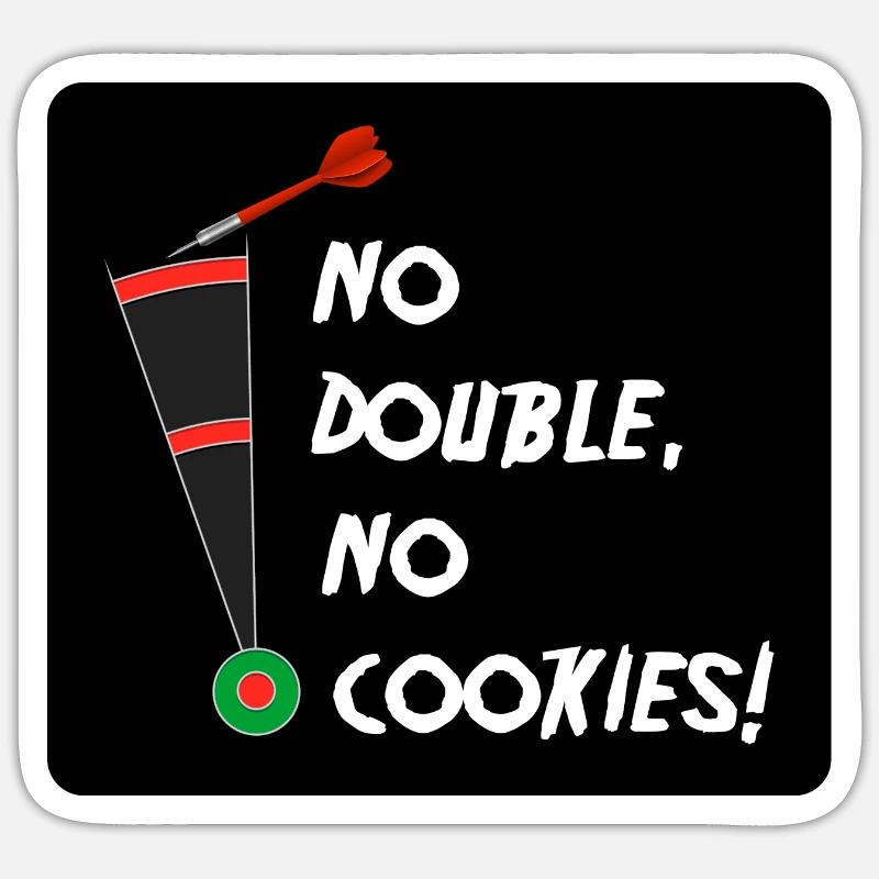 Pas de double Sticker taille S (10 x 10 cm)