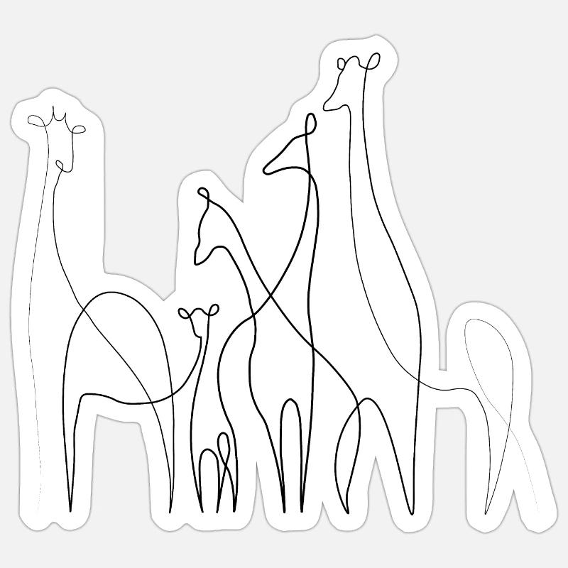 Sticker Größe S (10 x 10 cm) - 