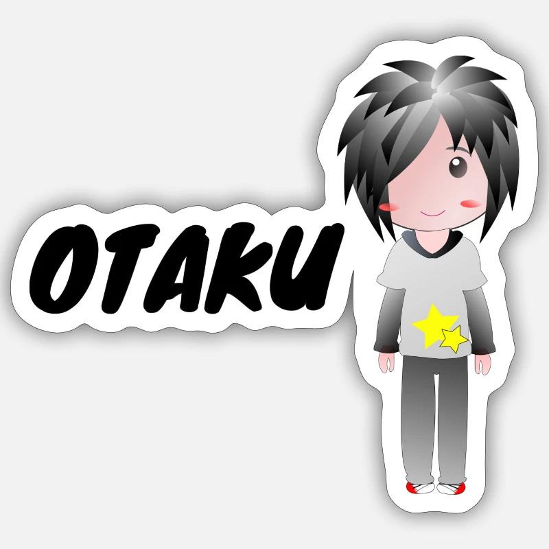 Anime - Sticker size S (10 x 10 cm) - white matte