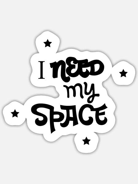 - Sticker size S (10 x 10 cm) - white matte
