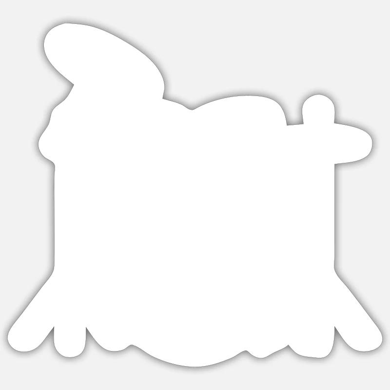 Schlagzeug - Drums / Rock Band / rock 'n' Roll Sticker size S (10 x 10 cm)