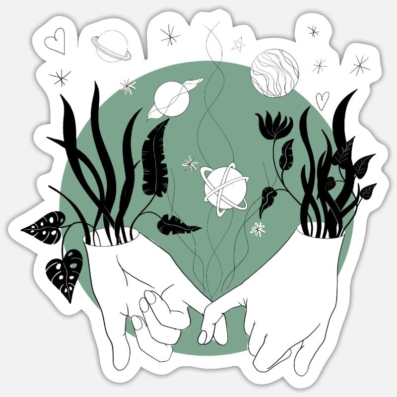 Sticker Größe S (10 x 10 cm) - 