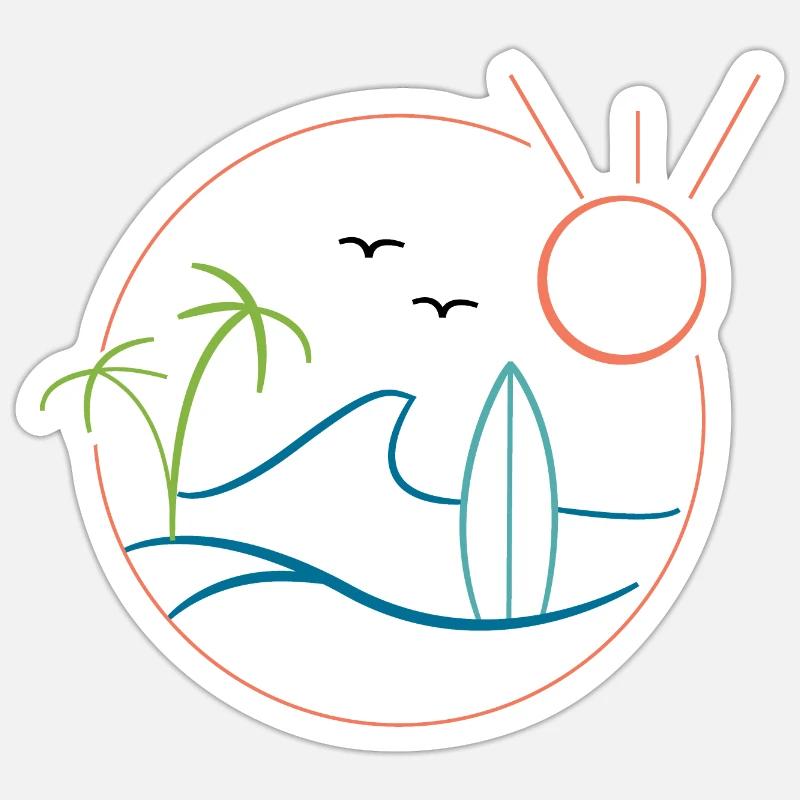 Sticker taille S (10 x 10 cm) - 