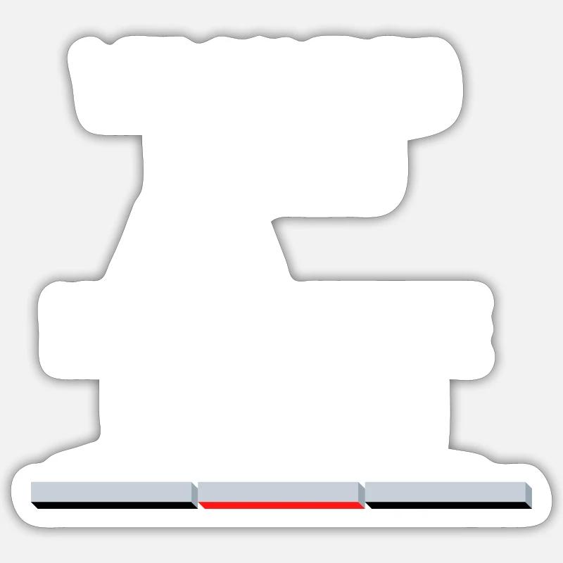 Sticker Größe S (10 x 10 cm) - 
