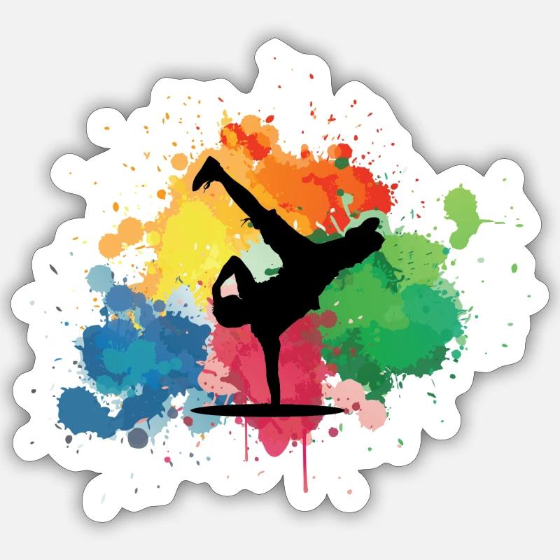 Sticker Größe S (10 x 10 cm) - 