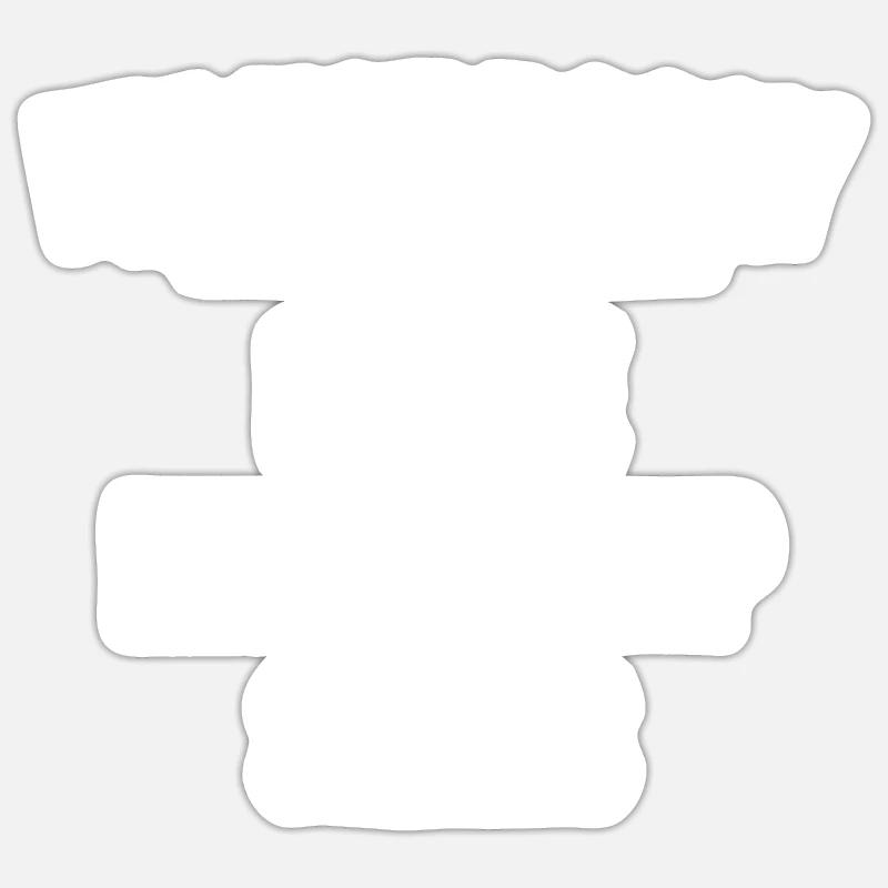 Sticker taille S (10 x 10 cm) - 