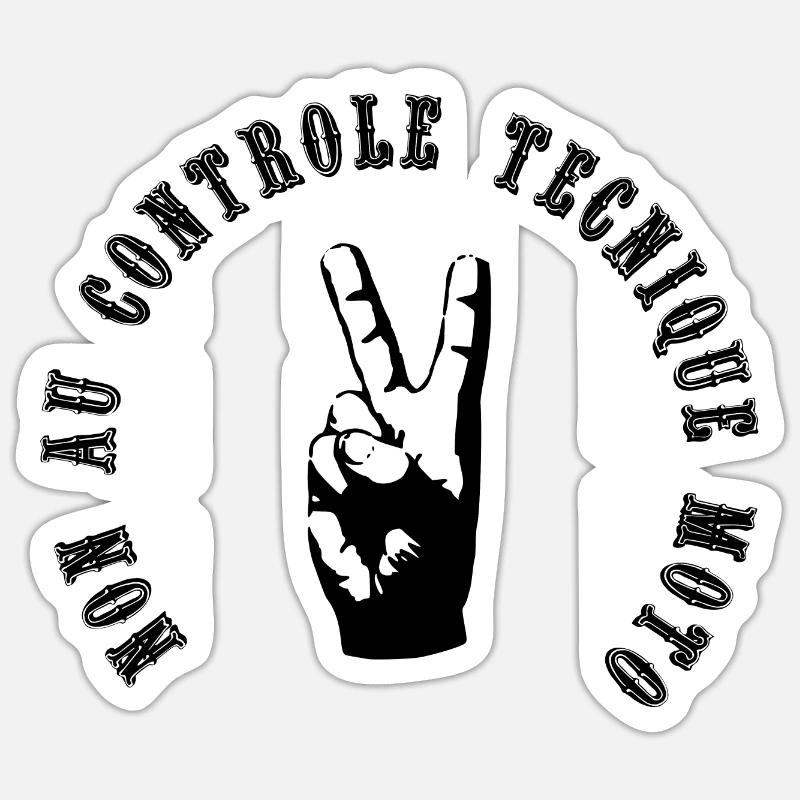 Sticker taille S (10 x 10 cm) - 