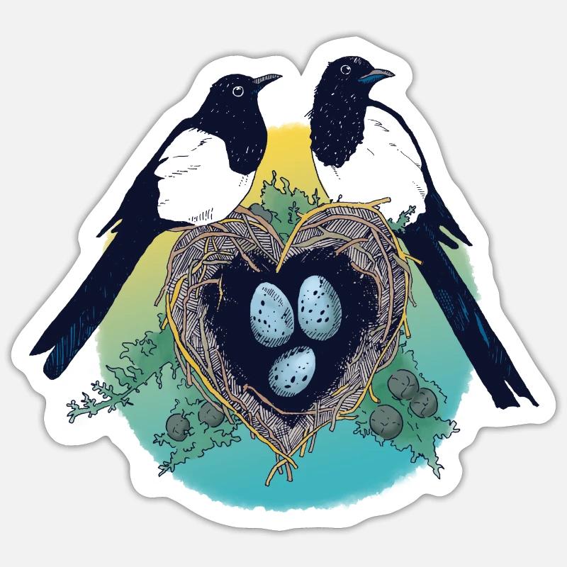 Sticker Größe S (10 x 10 cm) - 