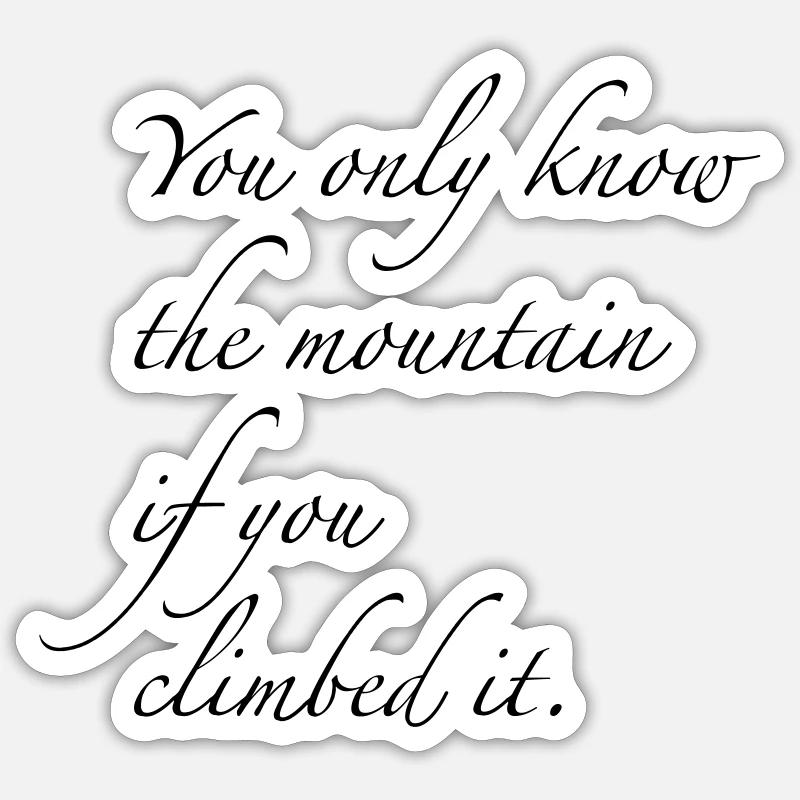 Berg Sticker taille S (10 x 10 cm)